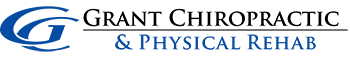 Grant Chiropractic & Physical Rehab scrolling row logo.
